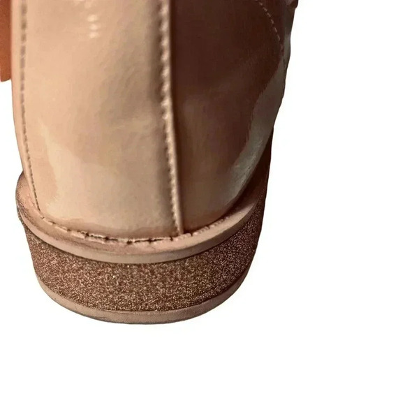 MIA Girl Glitter Sole Ankle Boot Faux Leather - Picture 4 of 10